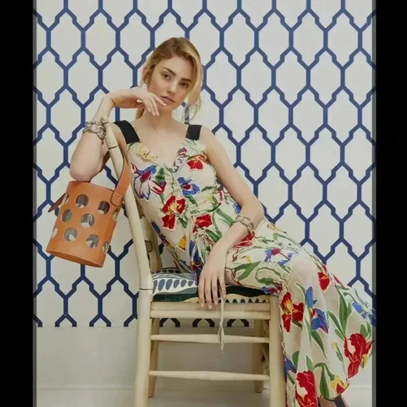 Tory Burch Clarissa Dress Size 10 - Picture 3 of 9